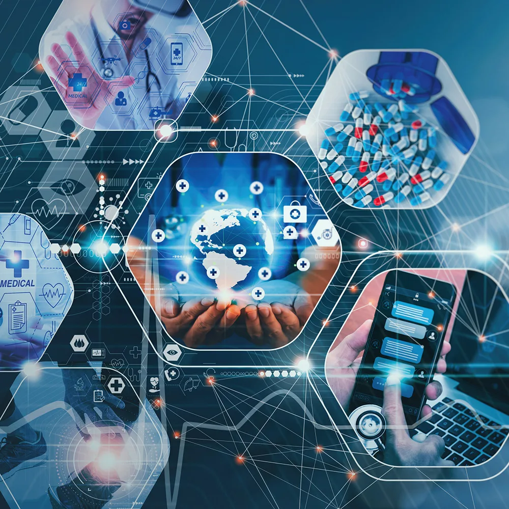 Science and medical innovation technology future sustainable smart services and solutions in global research networks