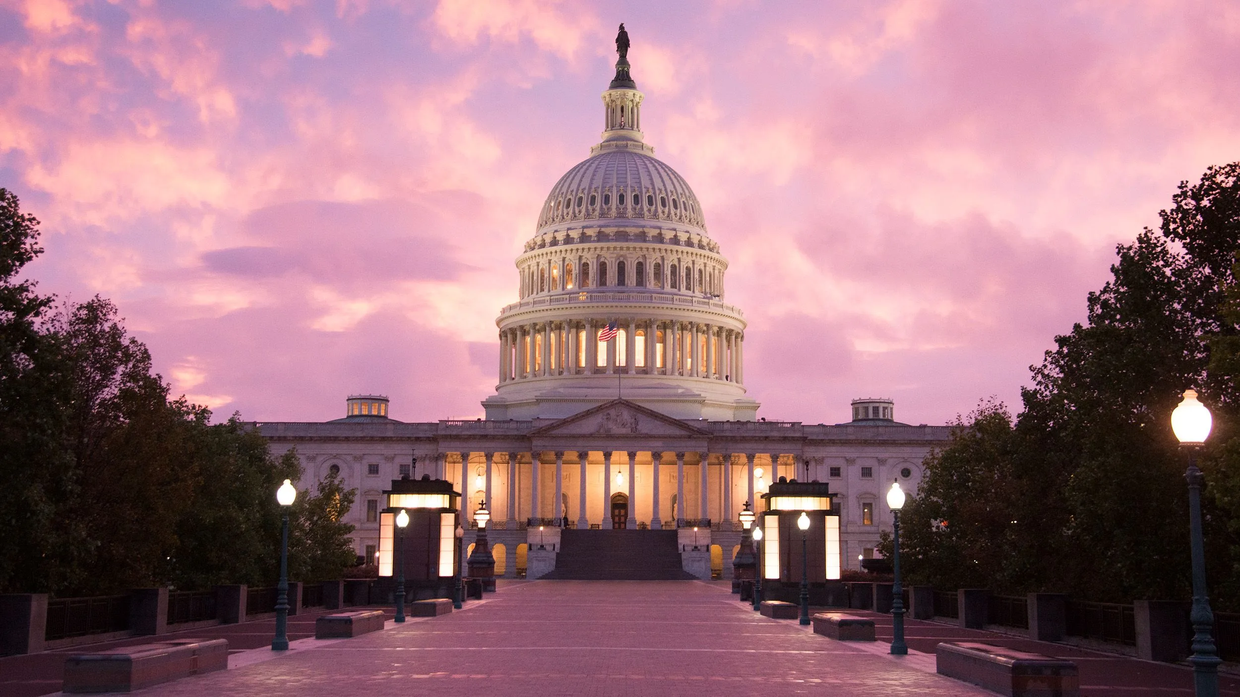Capitol Building at Sunset