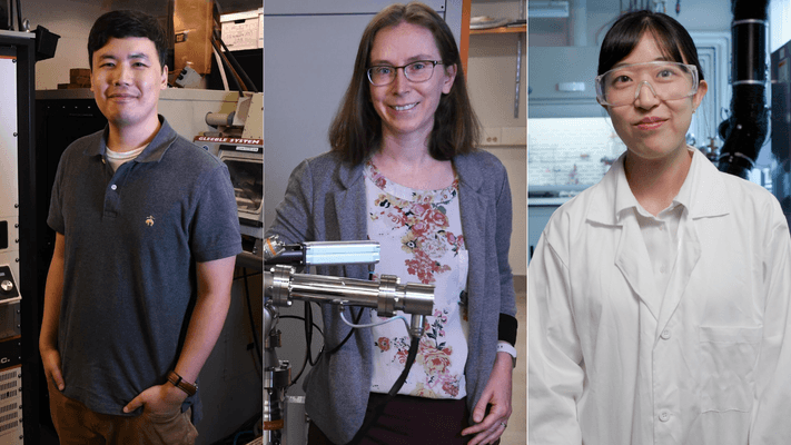 Lawrence Cho, Megan Holtz and Jihye Kim