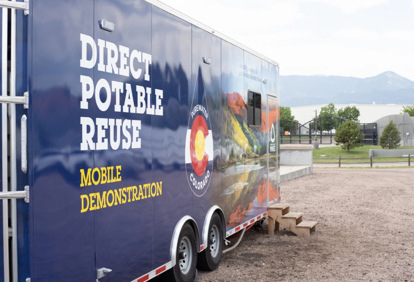 ureWater Colorado Direct Potable Reuse Mobile Demonstration trailer
