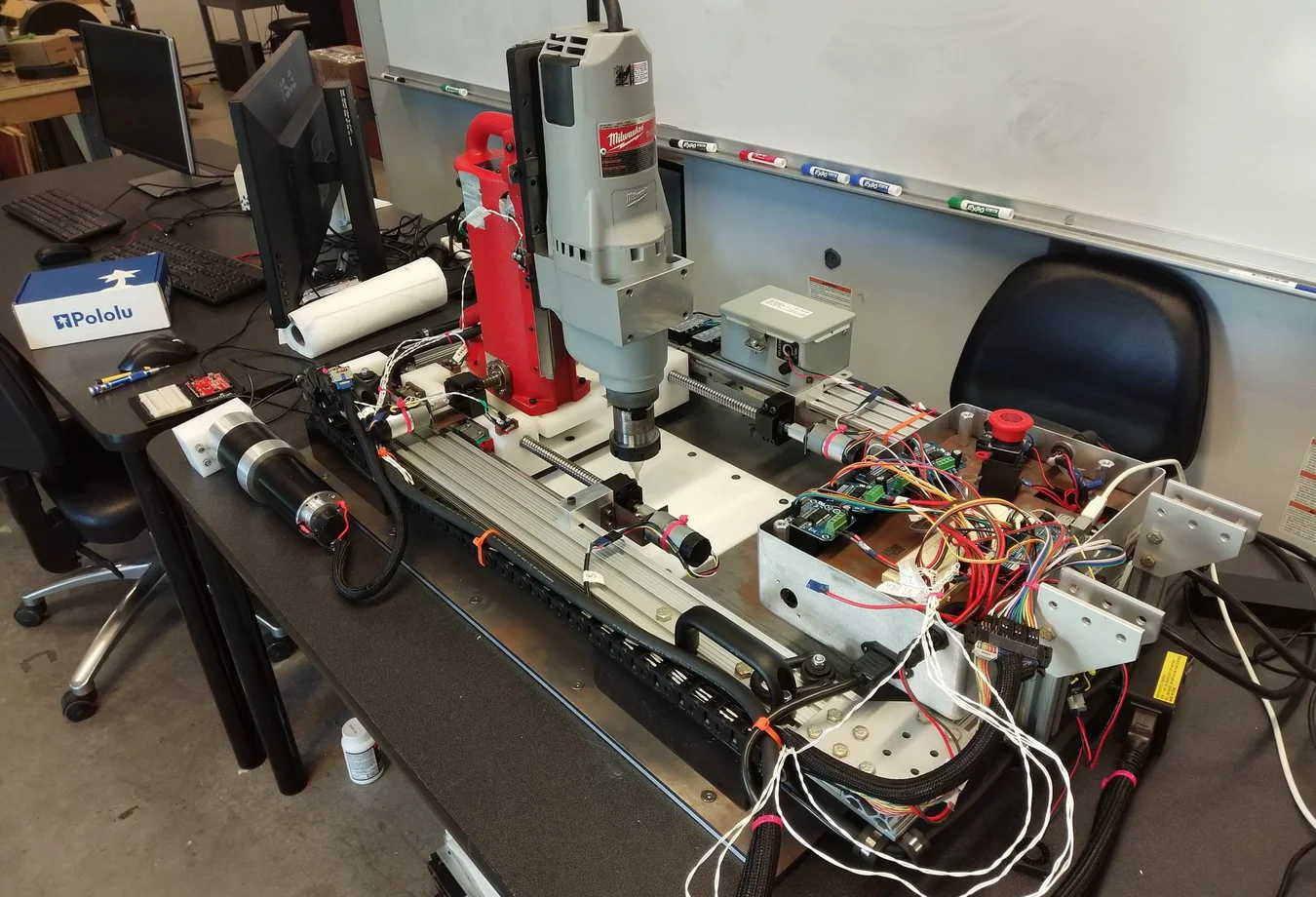 A machine that is sitting on top of a table.