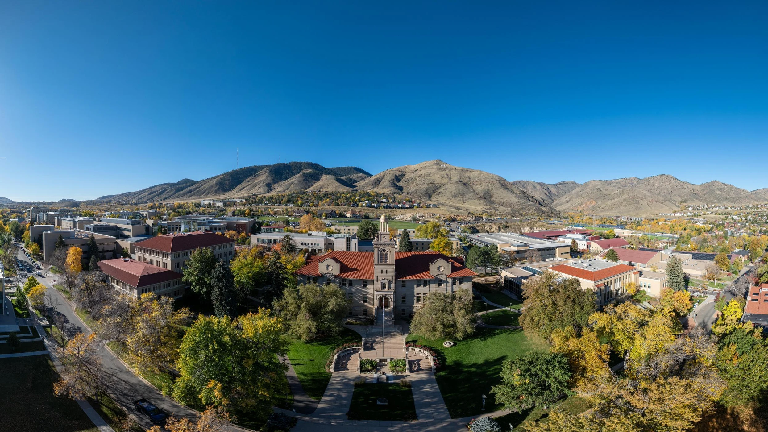 Fall Campus Aerials