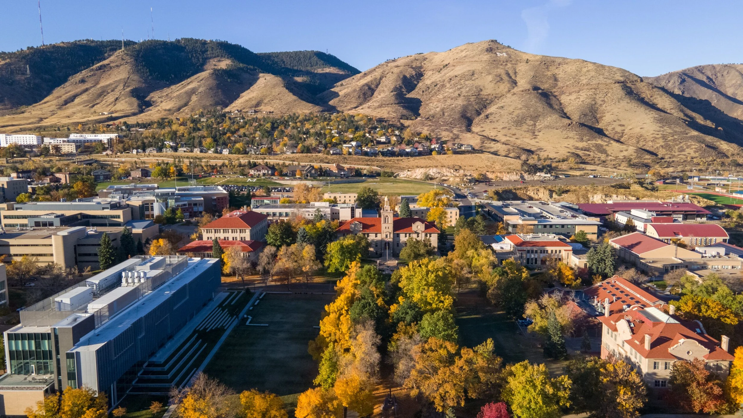 Fall Campus Aerials