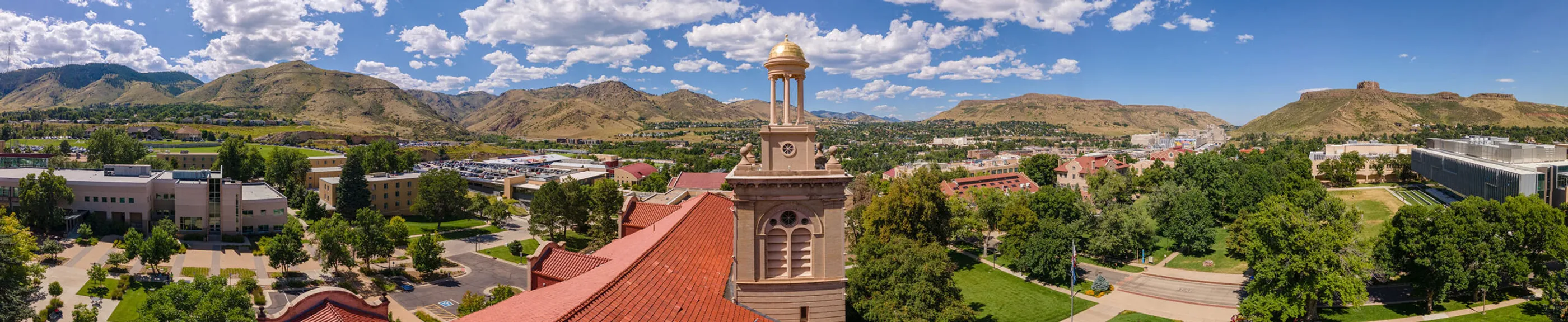 Aerial view of Guggenheim Hall