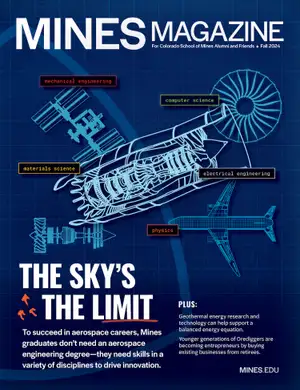Mines Magazine Fall 2024 Cover