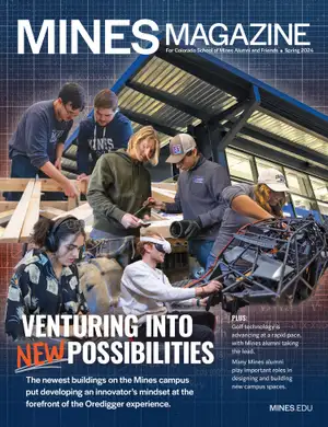 Mines Magazine Spring 2024 Cover
