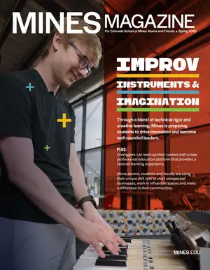 Mines Magazine Spring 2025 Cover