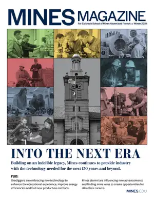 Mines Magazine Winter 2024 cover