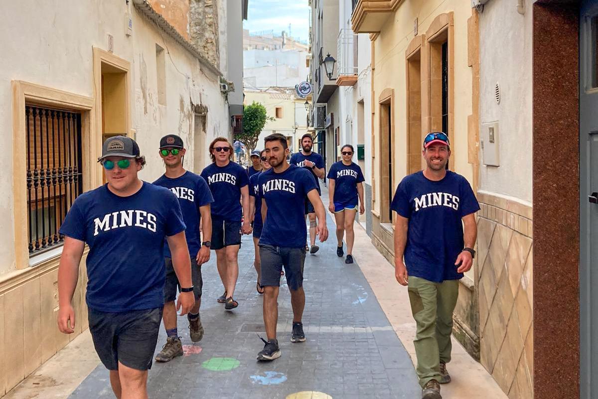 Group of people wearing matching 