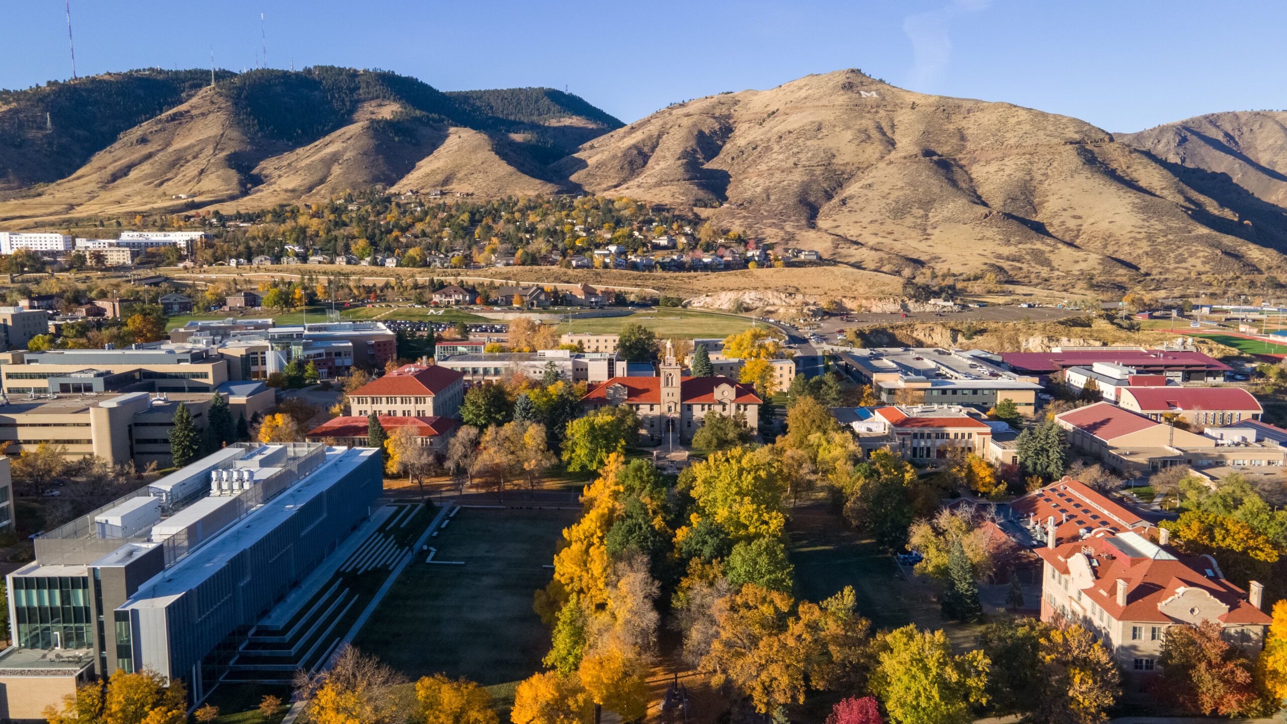 Fall Campus Aerials