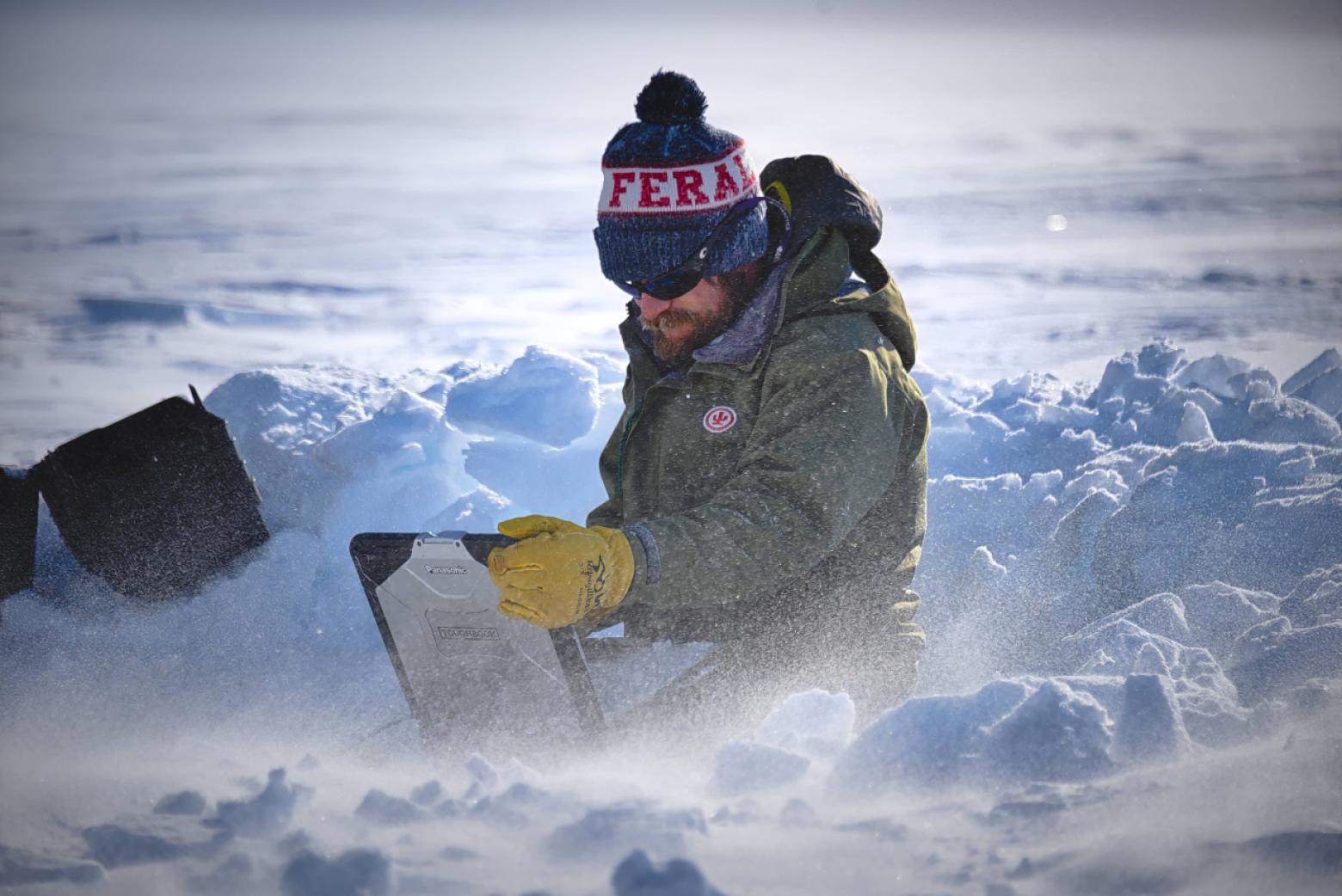 Matthew Siegfried, assistant professor of geophysics in Antarctica