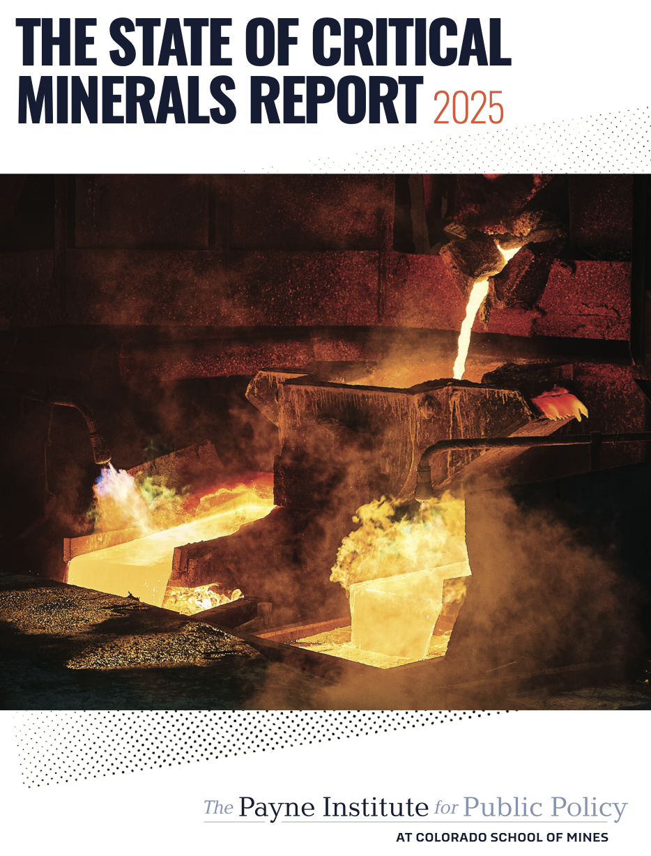 2025 State of Critical Minerals Cover