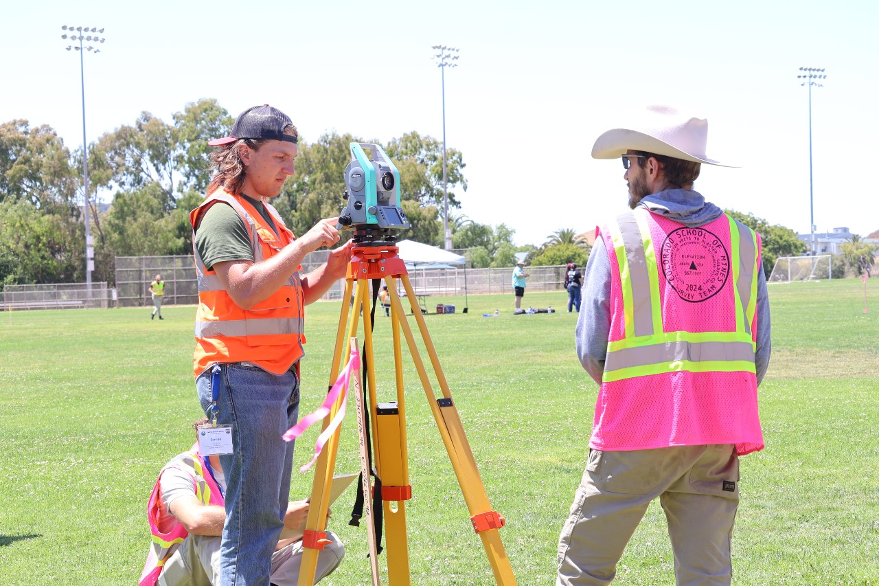 Mines ASCE Surveying team wins 2025 competition