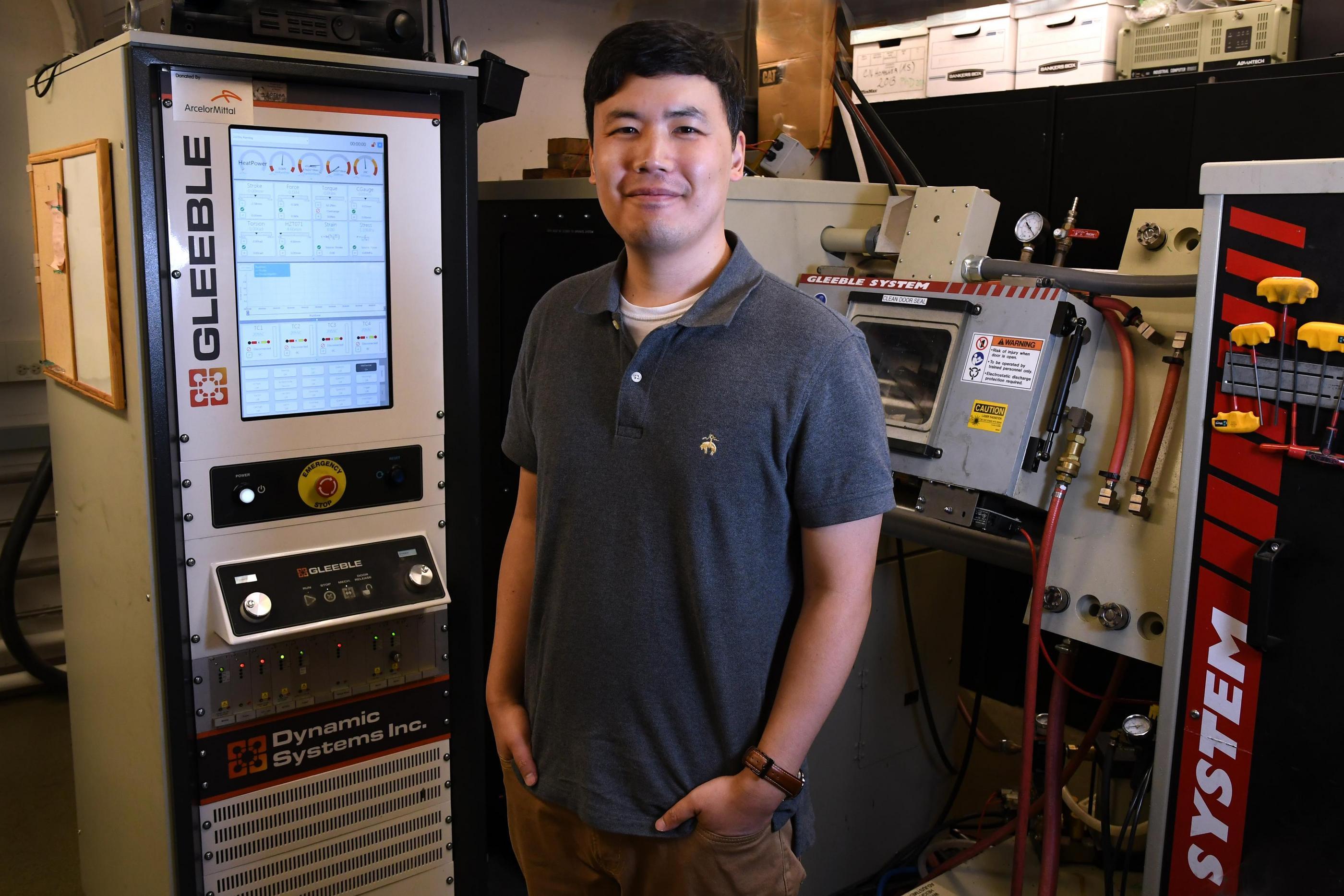Lawrence Cho is one of three MME faculty who won an NSF CAREER Award