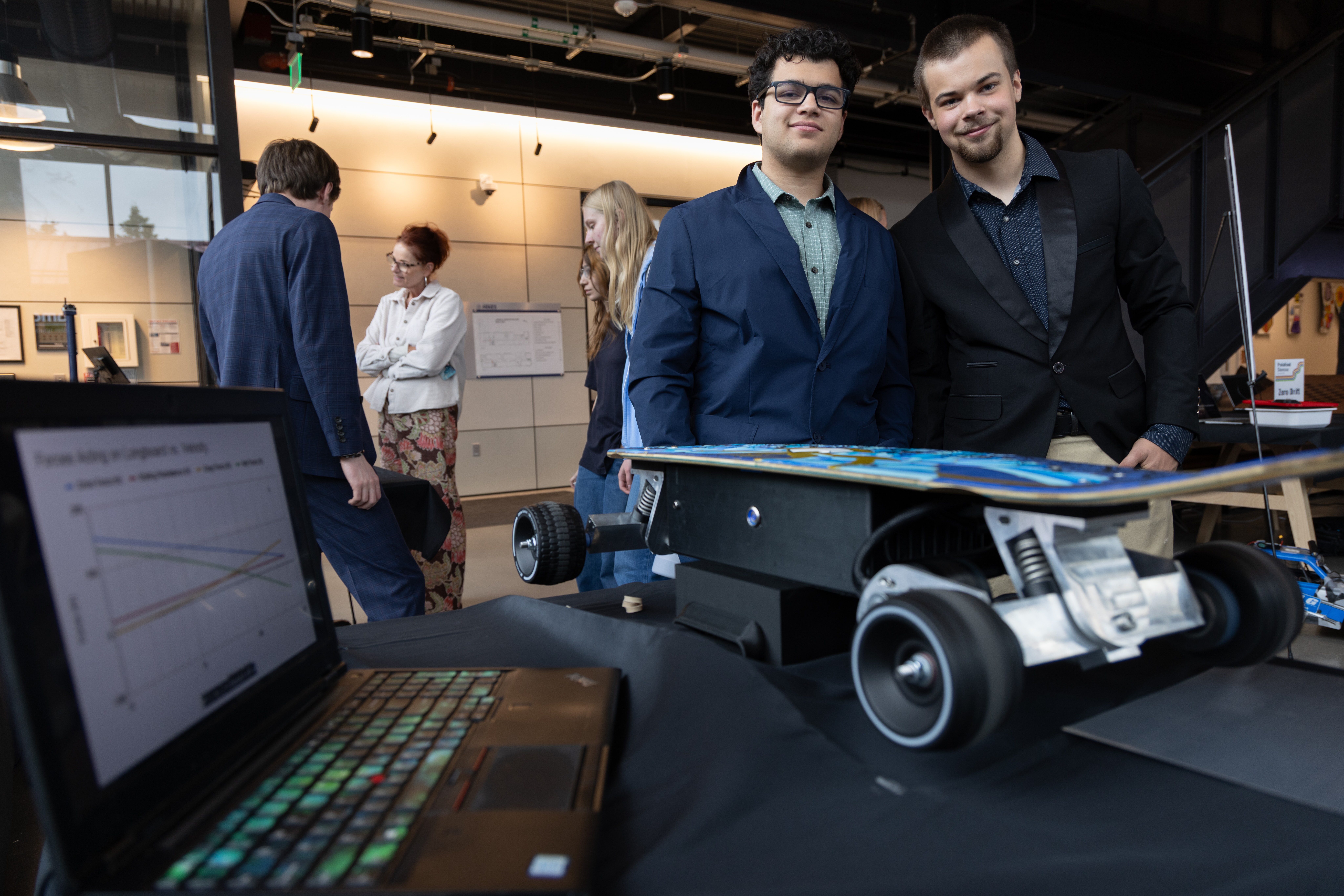 Proto-Fund powered skate board
