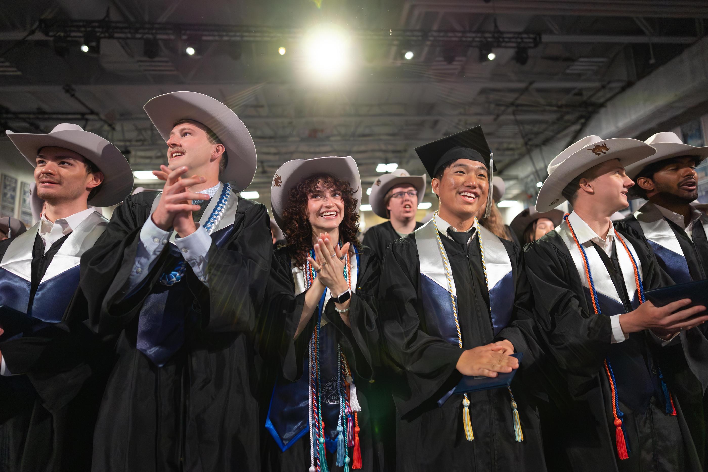 Students at Undergraduate Spring 2026 Commencement