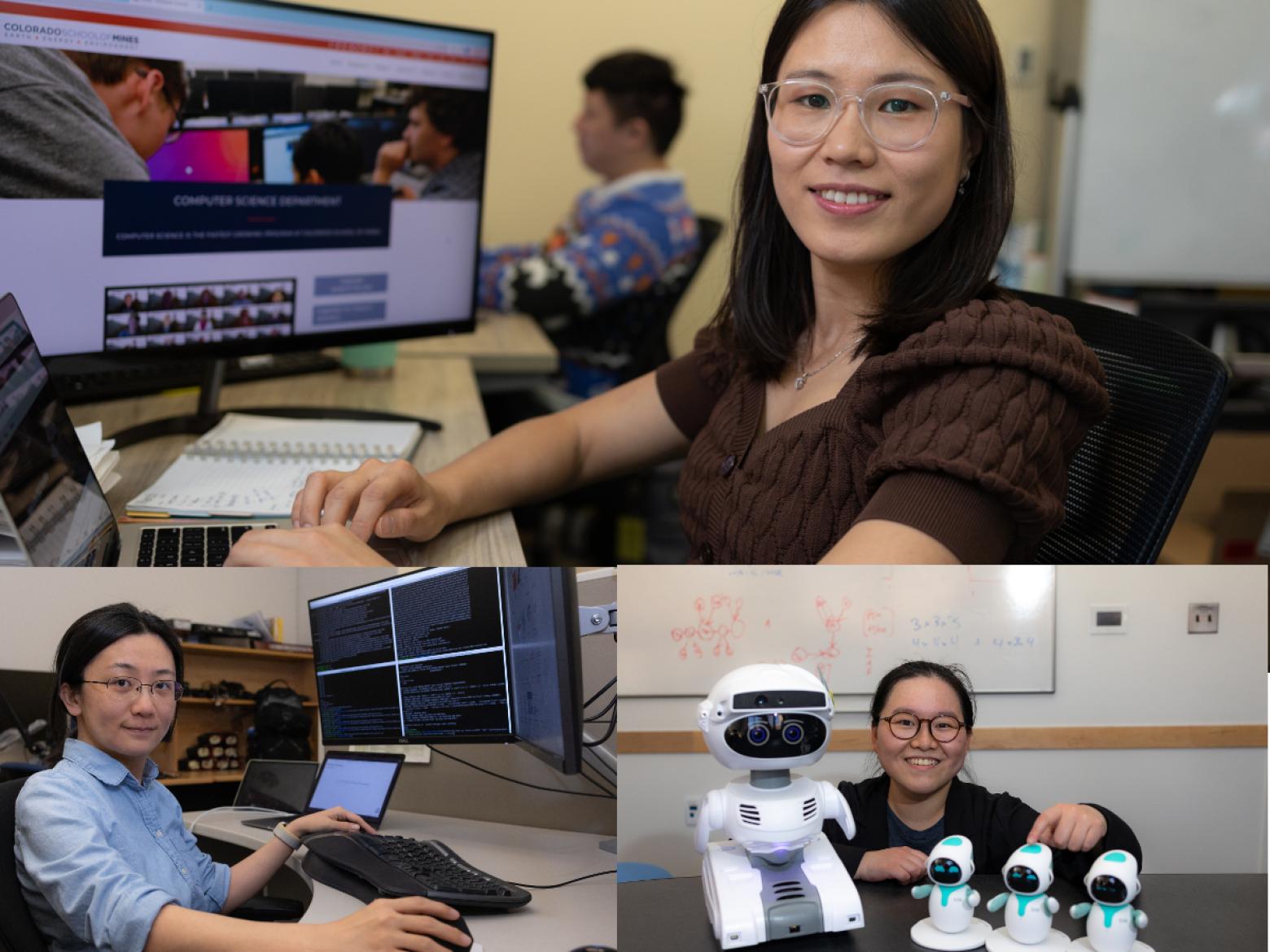 Collage of computer science women