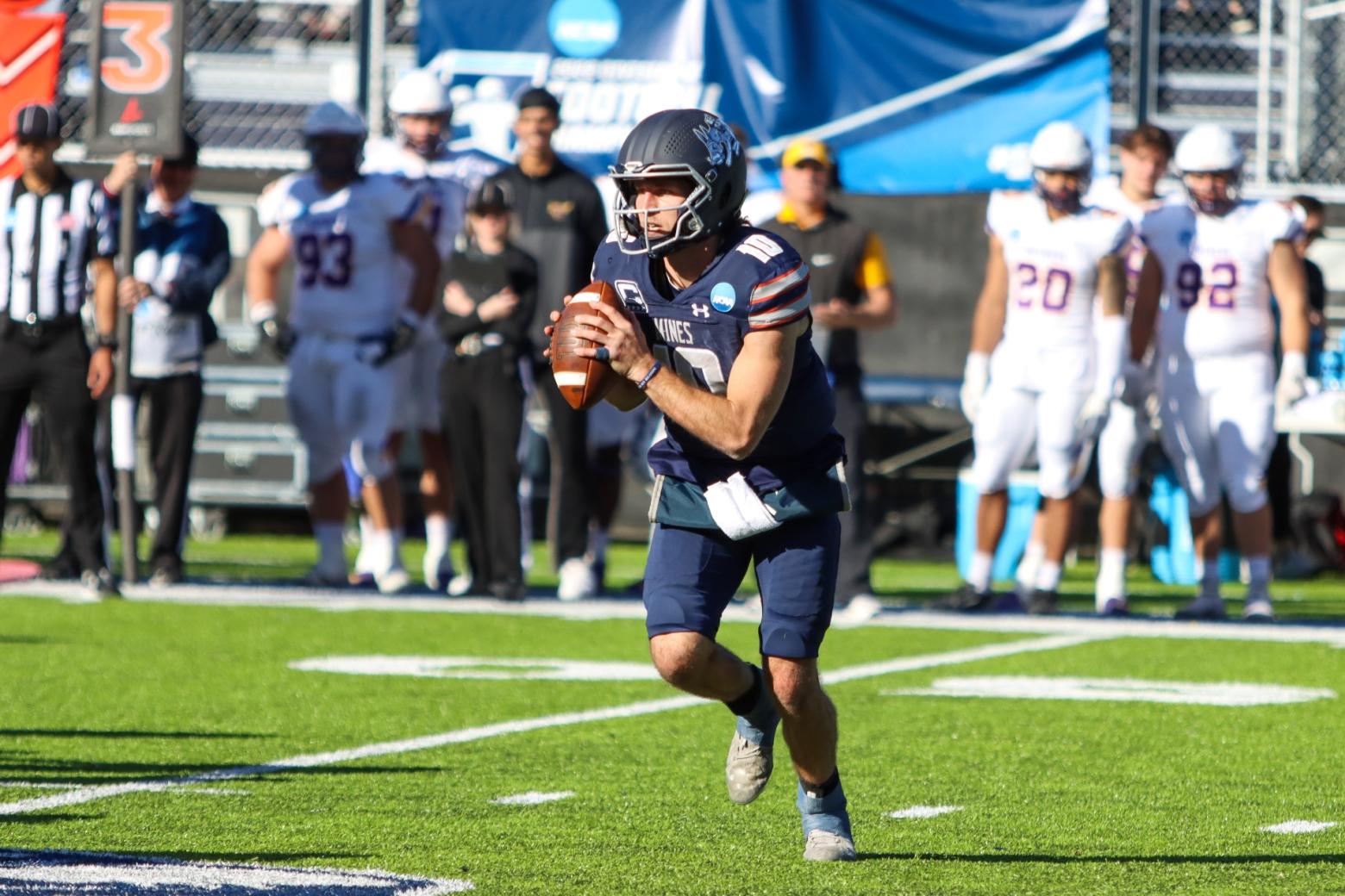 John Matocha on the field