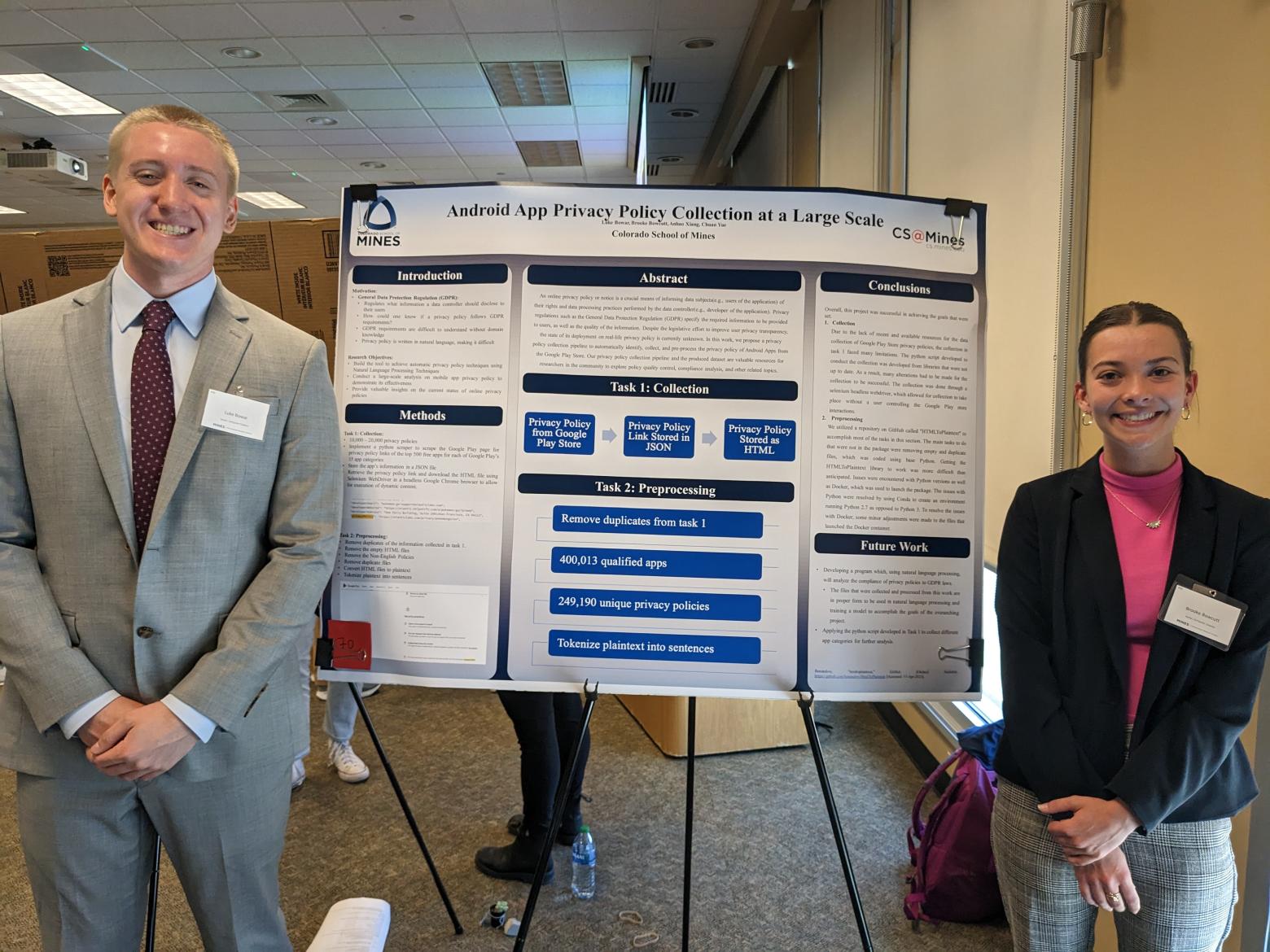 Brooke Bowcutt at the 2023 Research Symposium