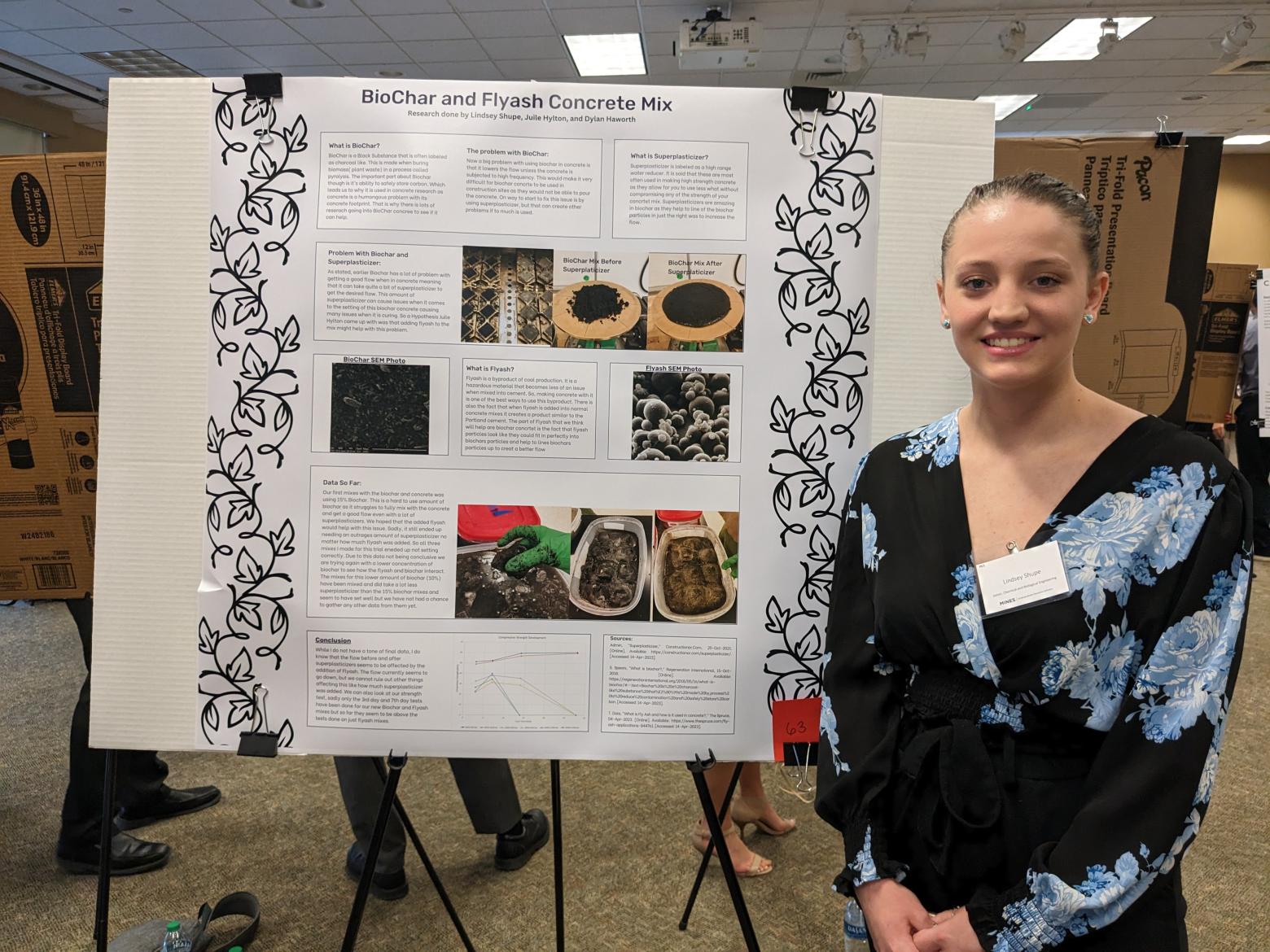Lindsey Shupe at the 2023 Research Symposium