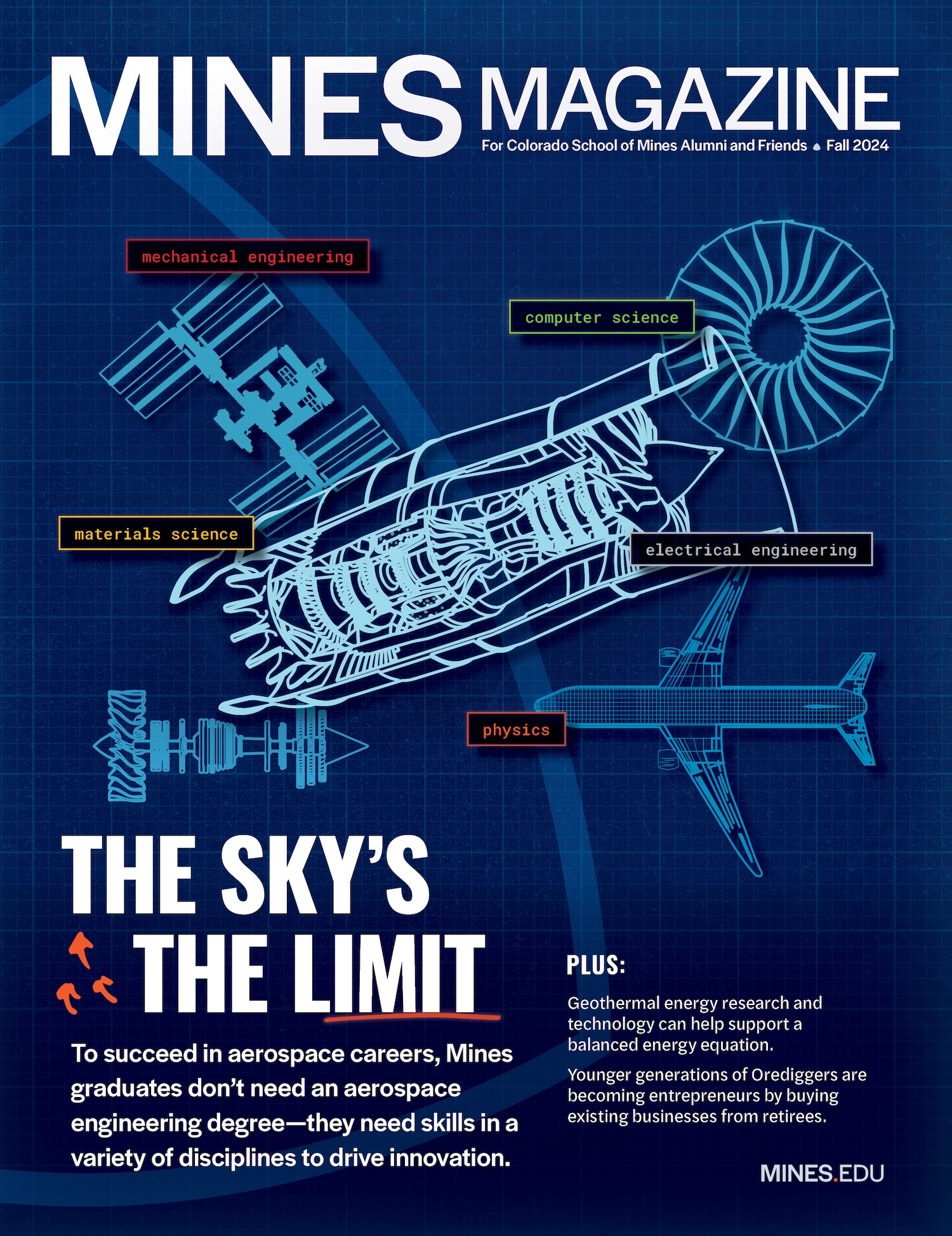 Mines Magazine Fall 2024 Cover