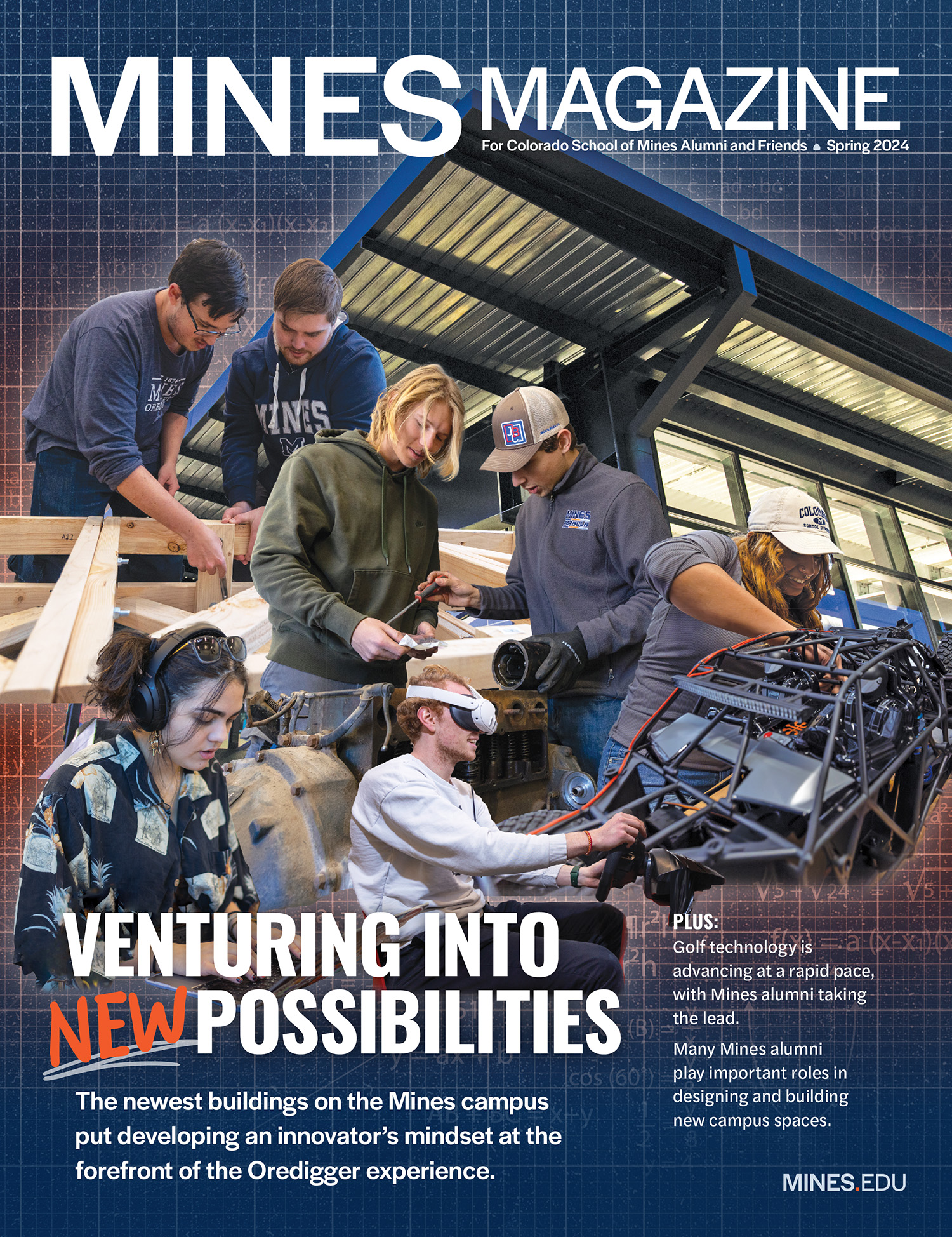 Mines Magazine Spring 2024 Cover