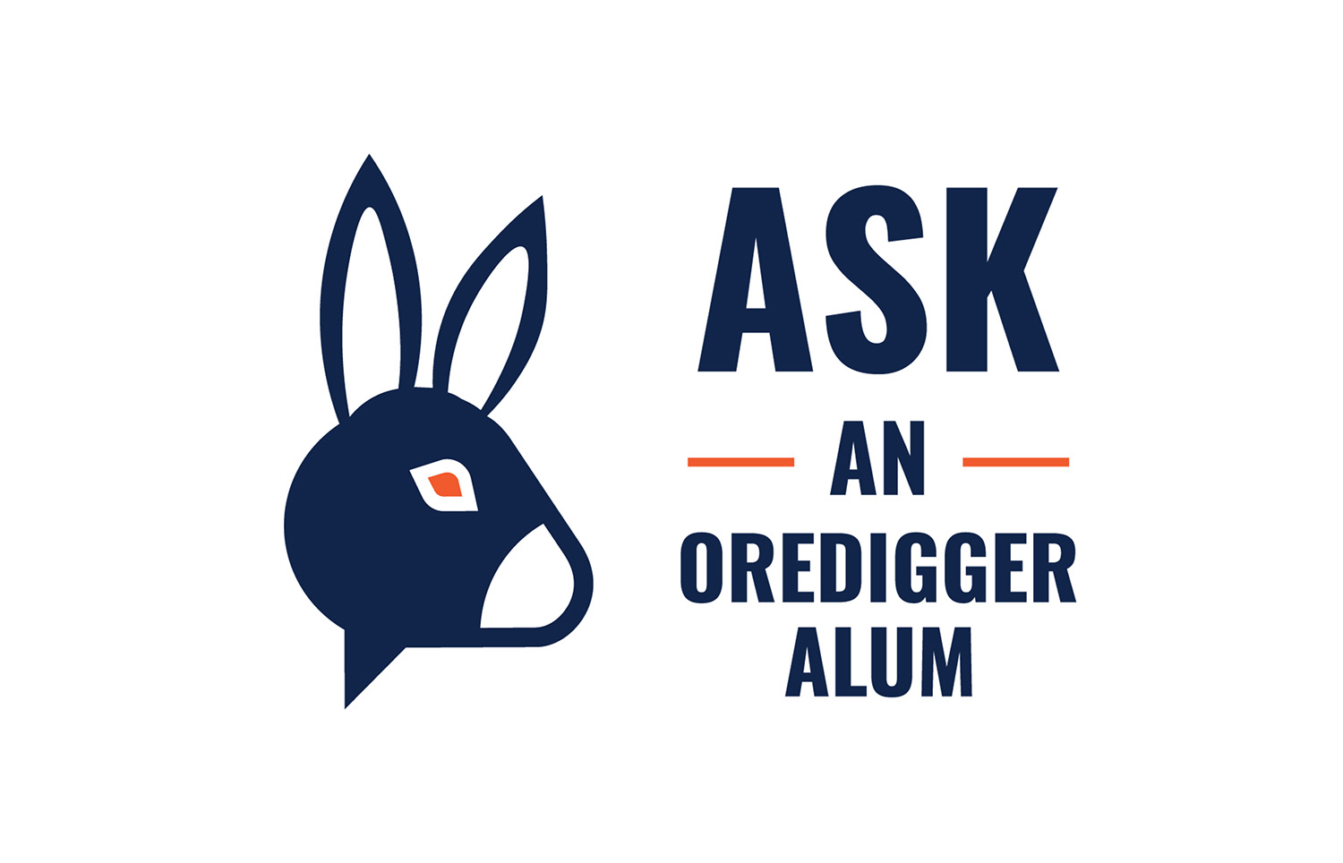 Ask an Oredigger Alum wordmark