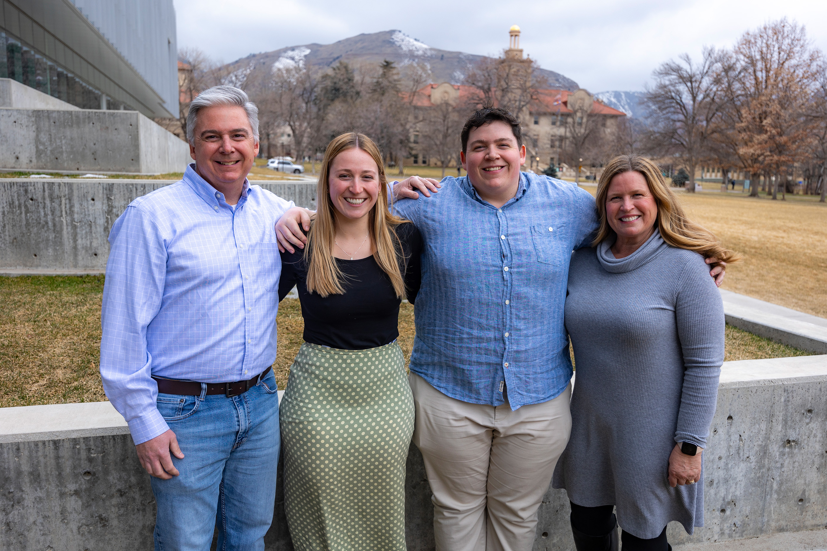 Joseph Welch, Annie Alasya Welch, Rowan Welch and Krista West-Welch