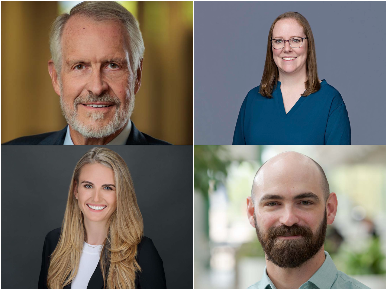 Headshots of four critical minerals alumni