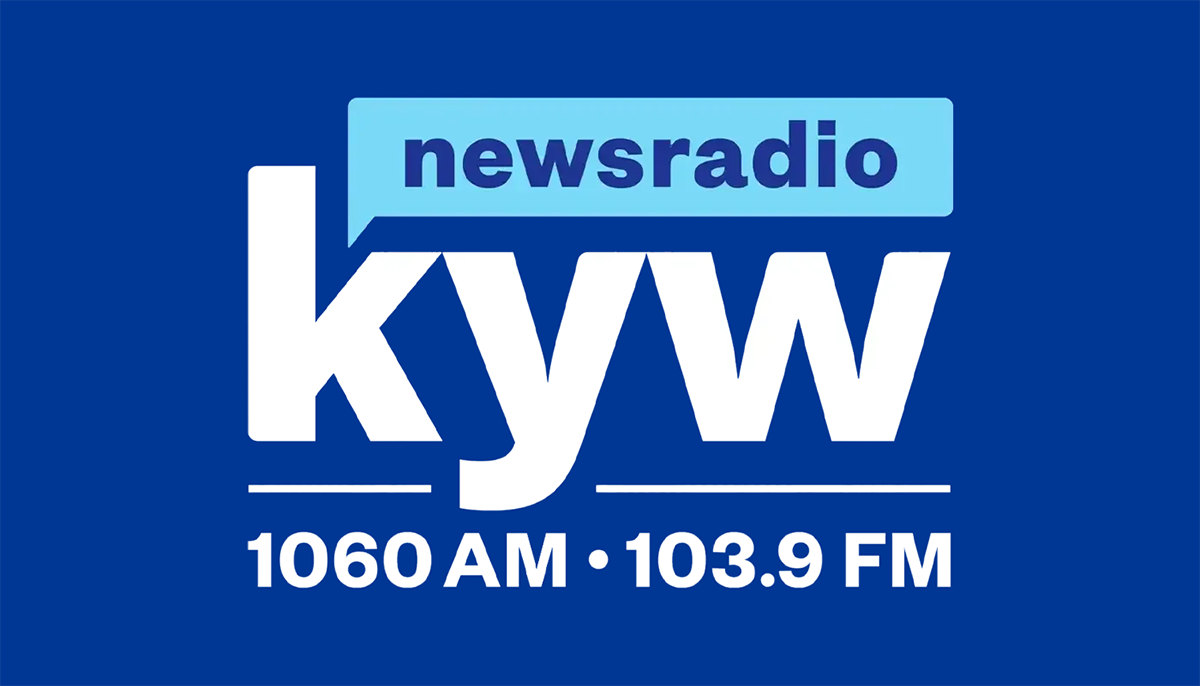 KYW 1060 AM 103.9 FM Newsradio logo