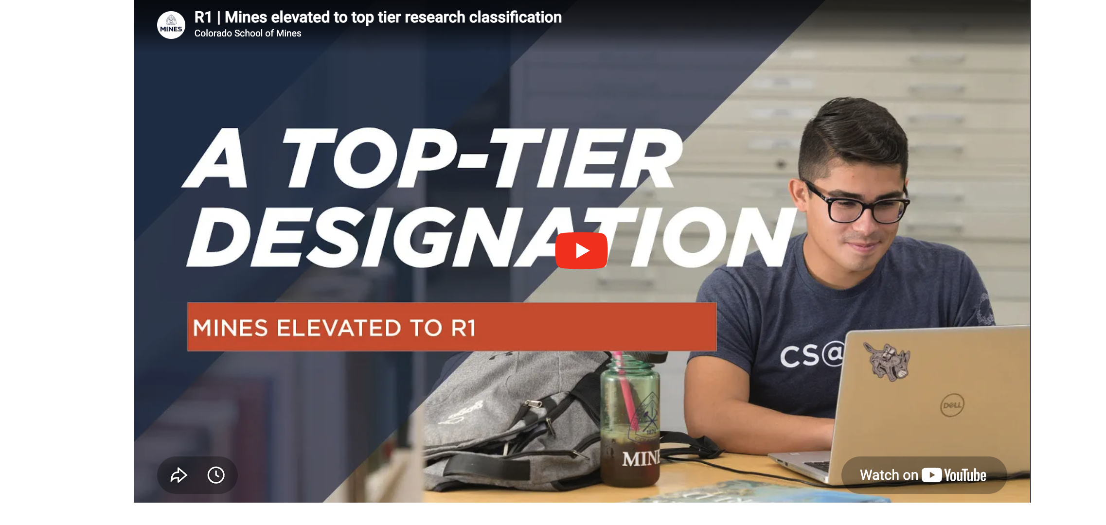 Screenshot of a Video content type